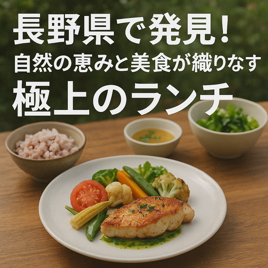 長野県で発見！自然の恵みと美食が織りなす極上のランチ