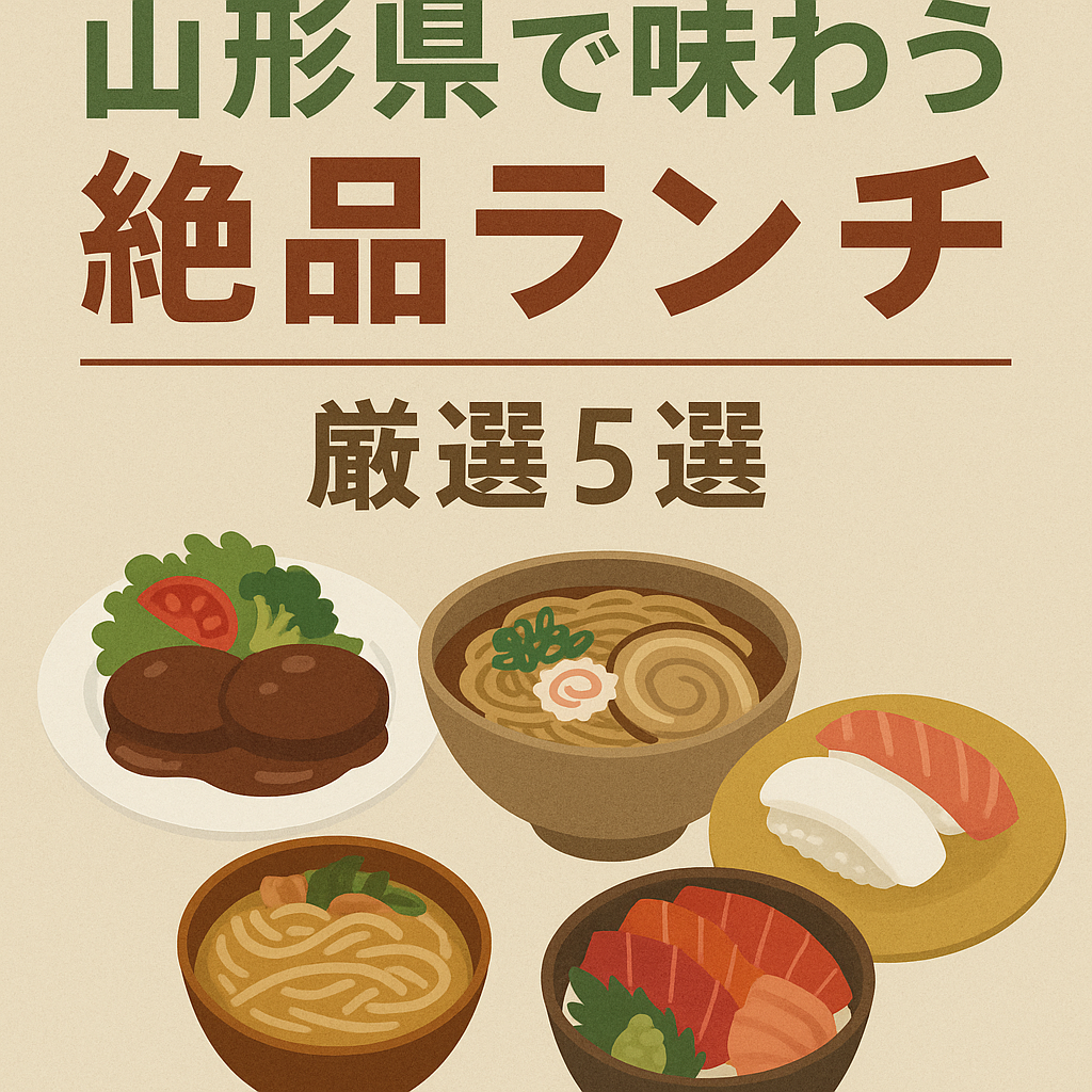 山形県で味わう絶品ランチ厳選5選