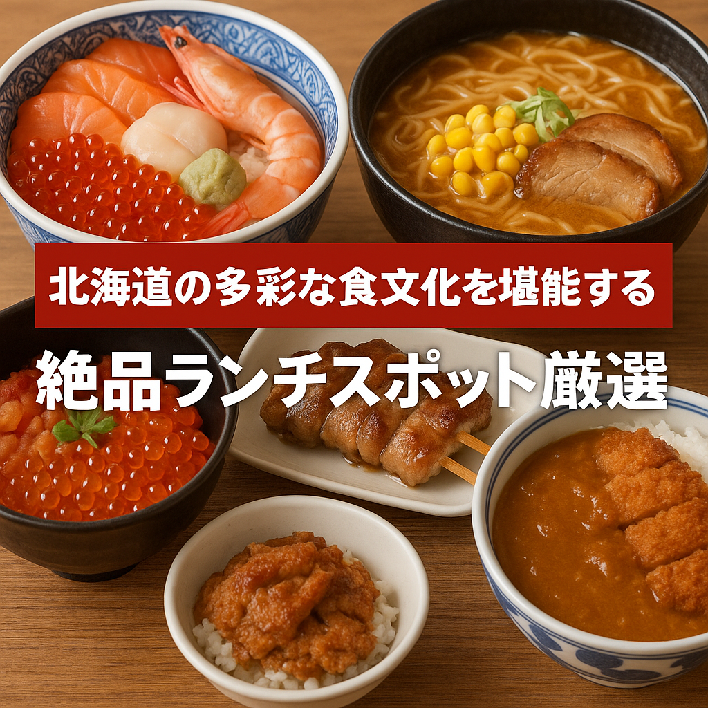 北海道の多彩な食文化を堪能する絶品ランチスポット厳選5選