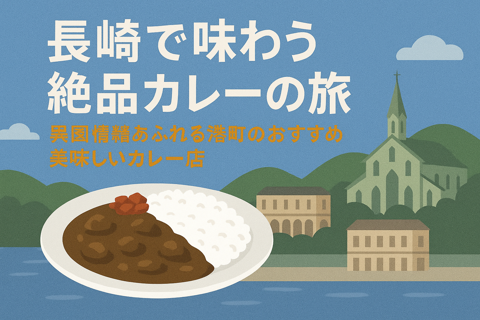 長崎で味わう絶品カレーの旅 異国情緒あふれる港町のおすすめ美味しいカレー店